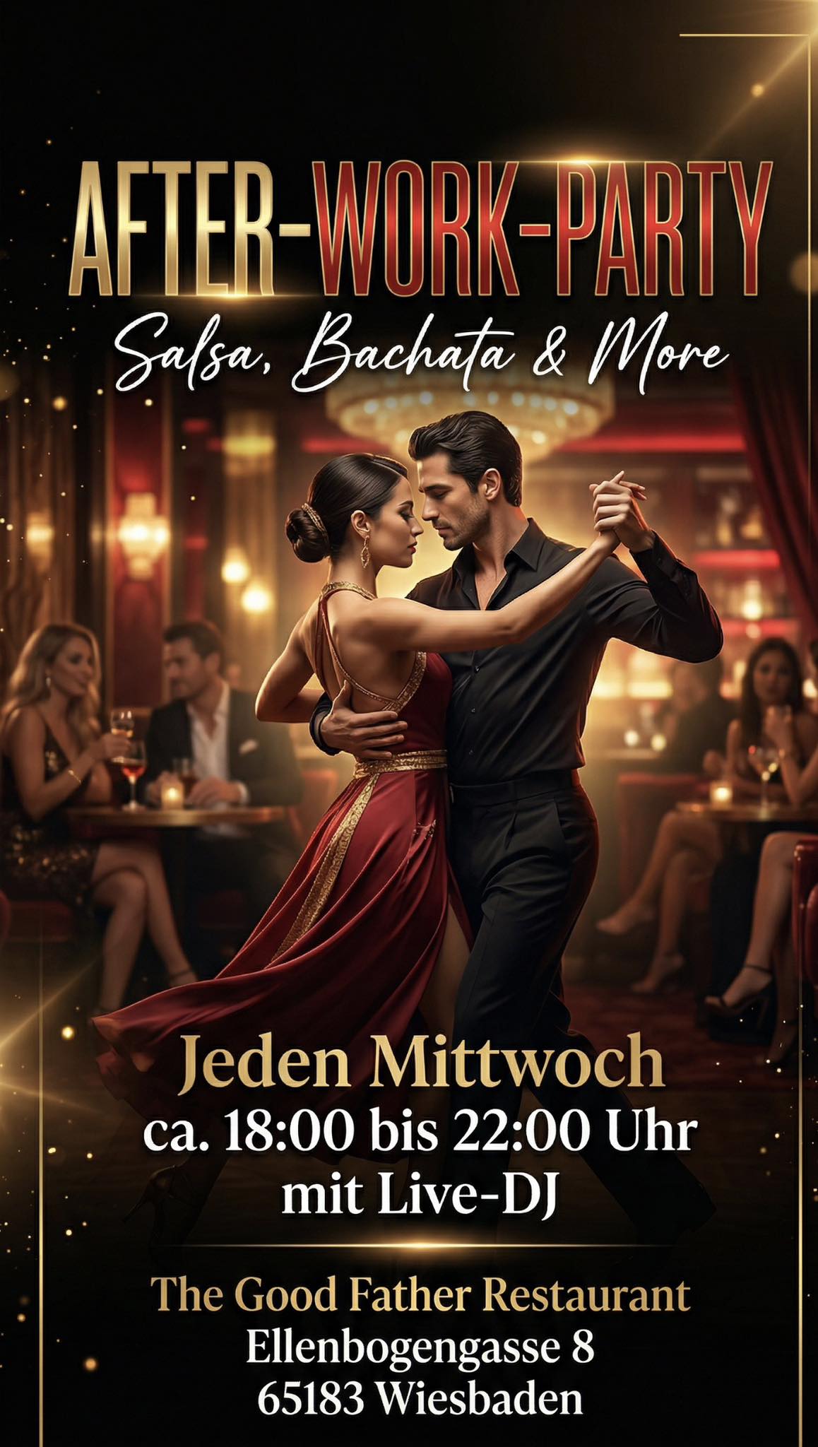 Flyer von After-Work-Party