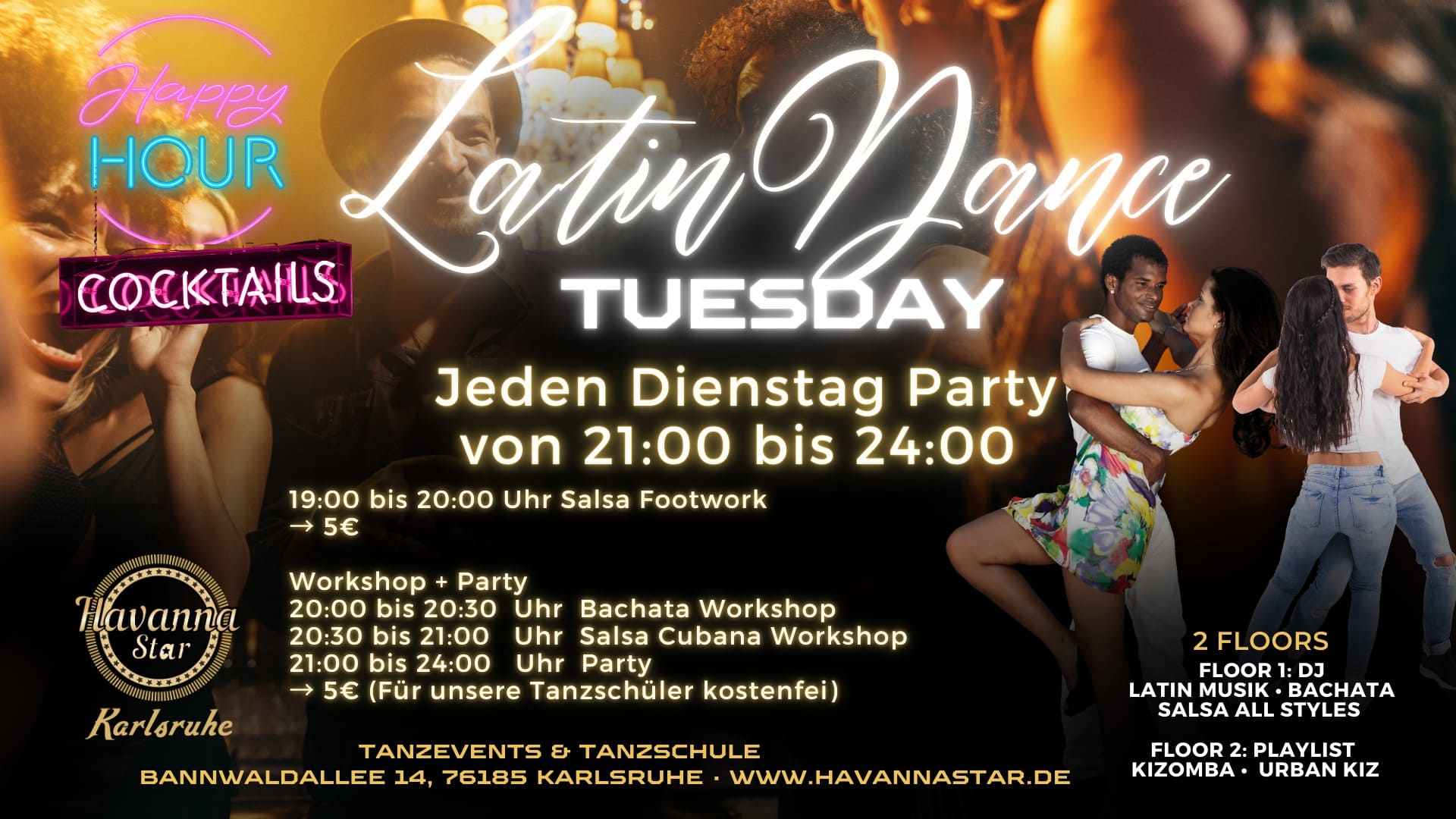 Flyer von Latin Dance Tuesday