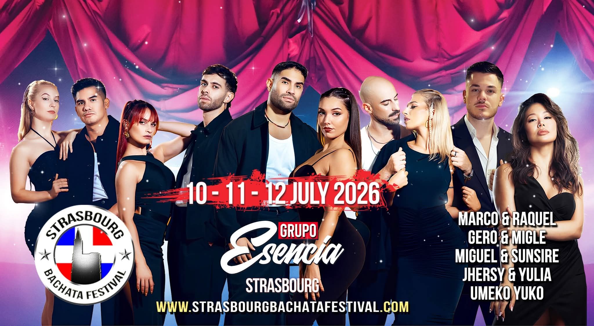 Flyer von STRASBOURG BACHATA FESTIVAL 2026