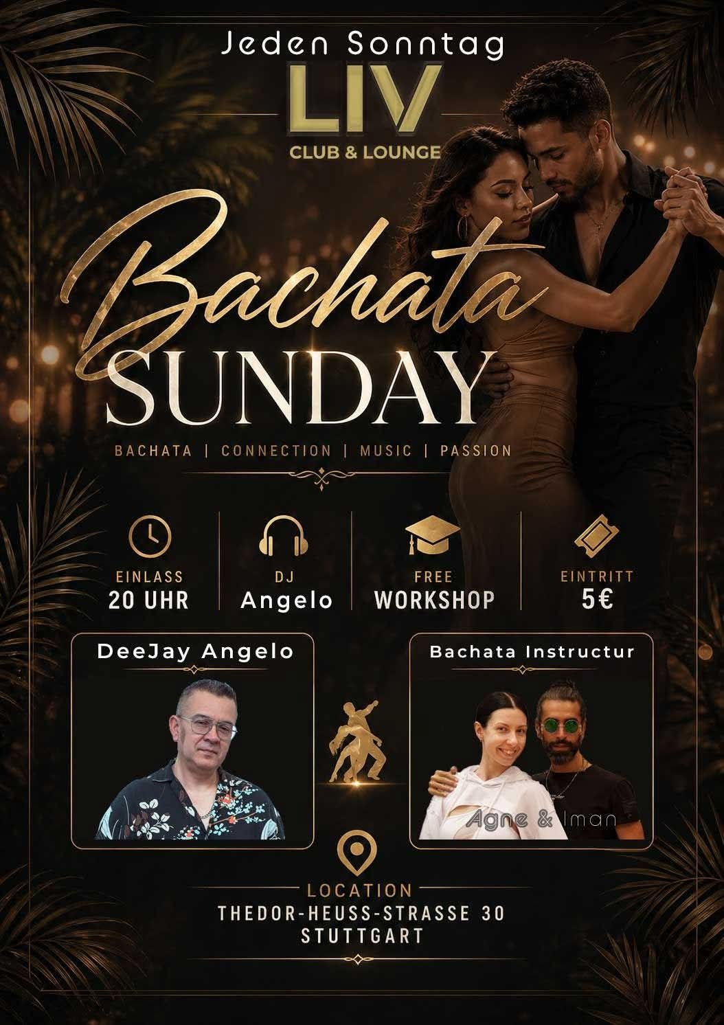Flyer von Bachata Sunday