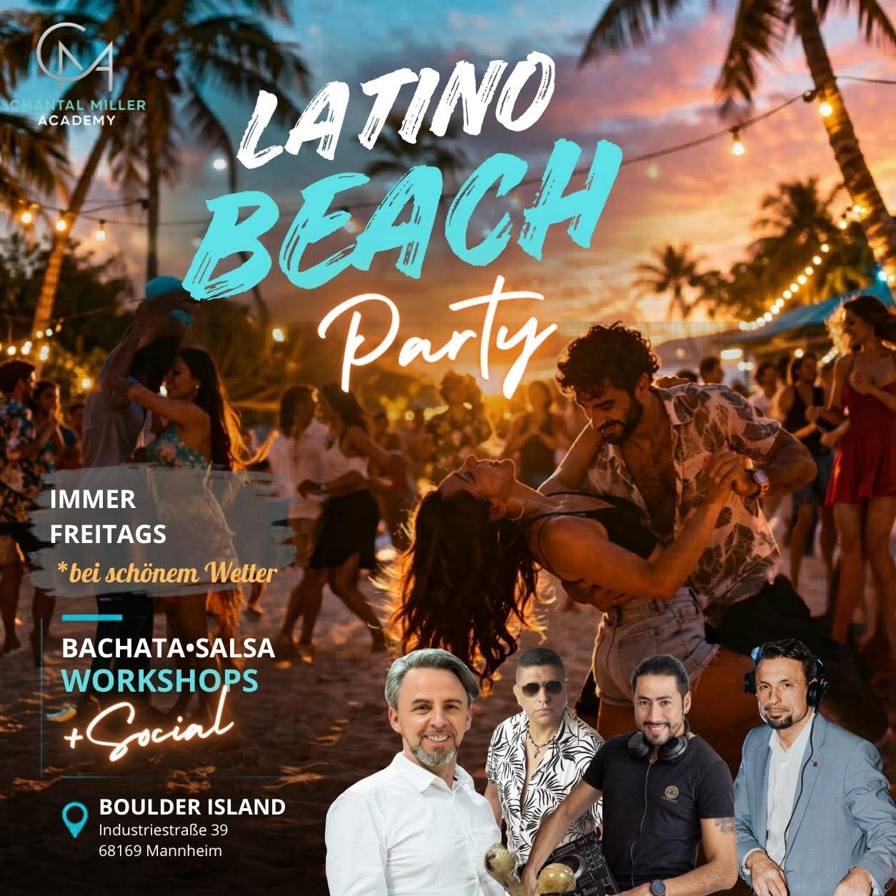 Flyer von Latino Beach Party