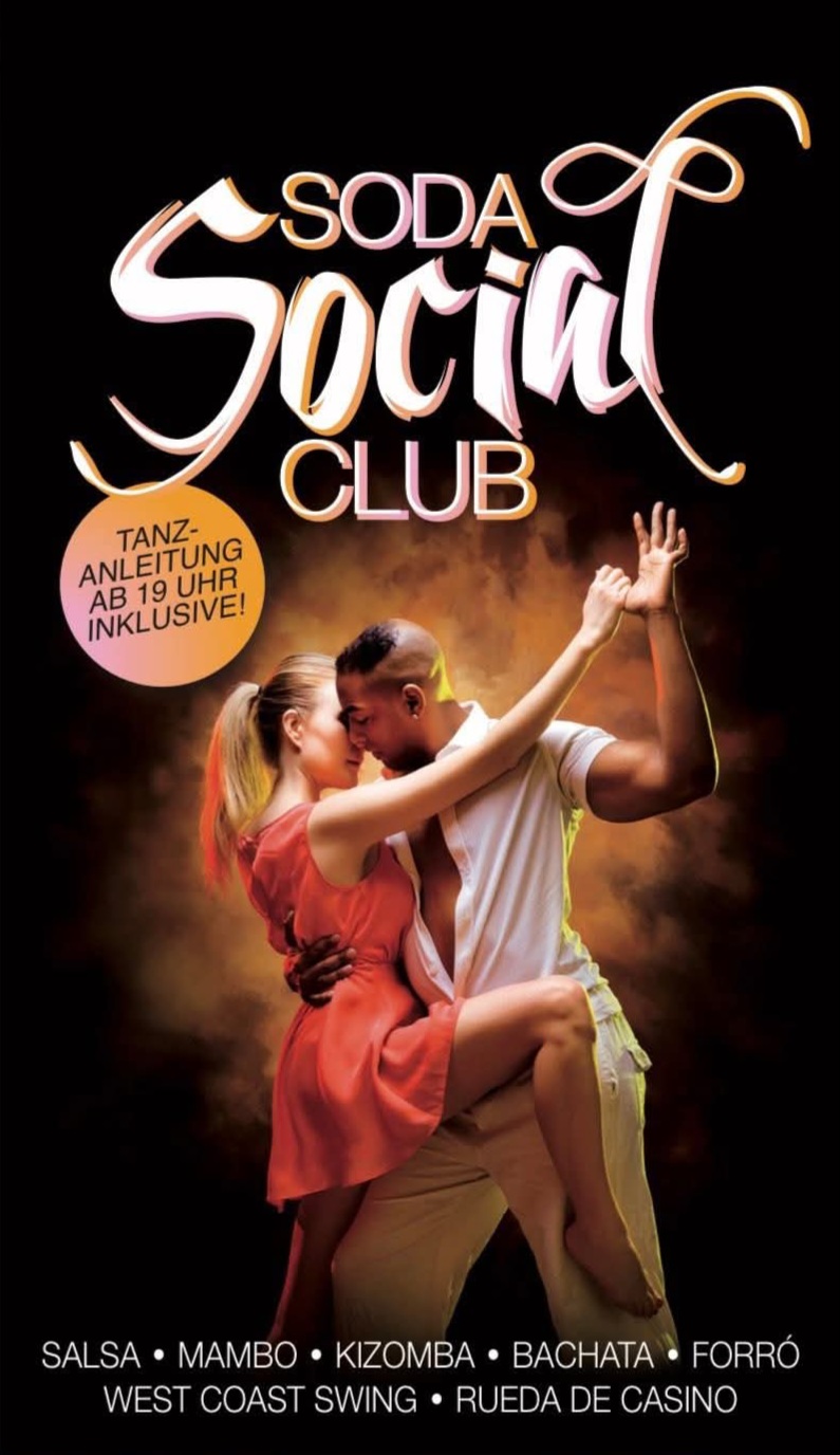 Flyer von Soda Social Club Donnerstag