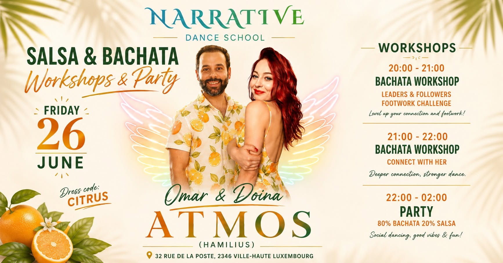 Flyer von Salsa & Bachata Citrus Night