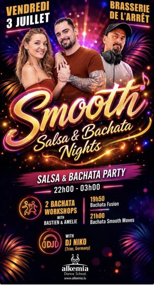 Flyer de Smooth – Salsa & Bachata Nights