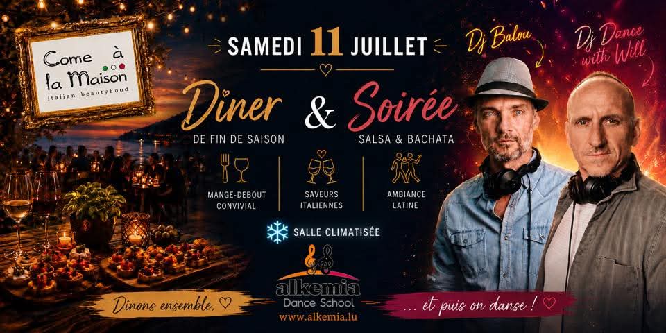 Flyer von Alkemia Summer Dinner & Party