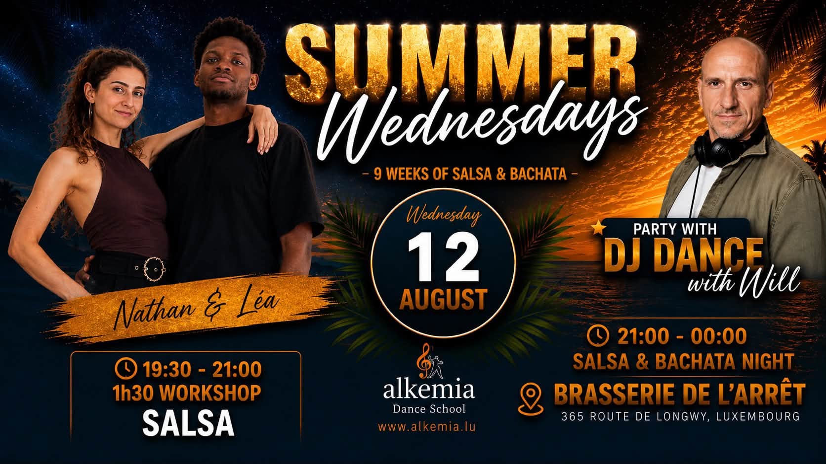 Summer Wednesdays flyer