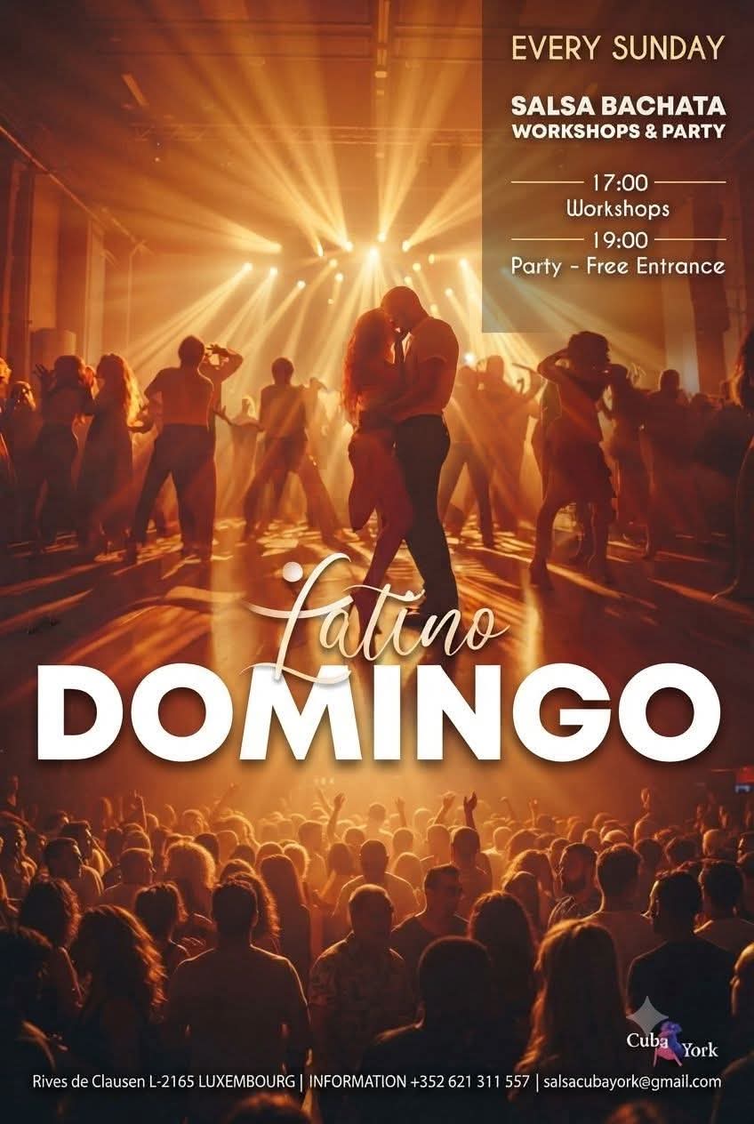 Flyer von Domingo Latino