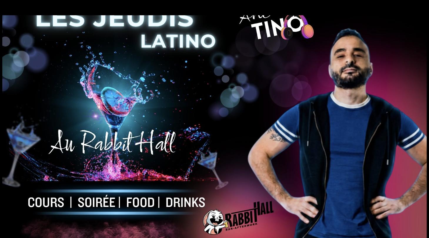 Flyer von Les jeudis LA-Tino au Rabbit Hall avec TINO