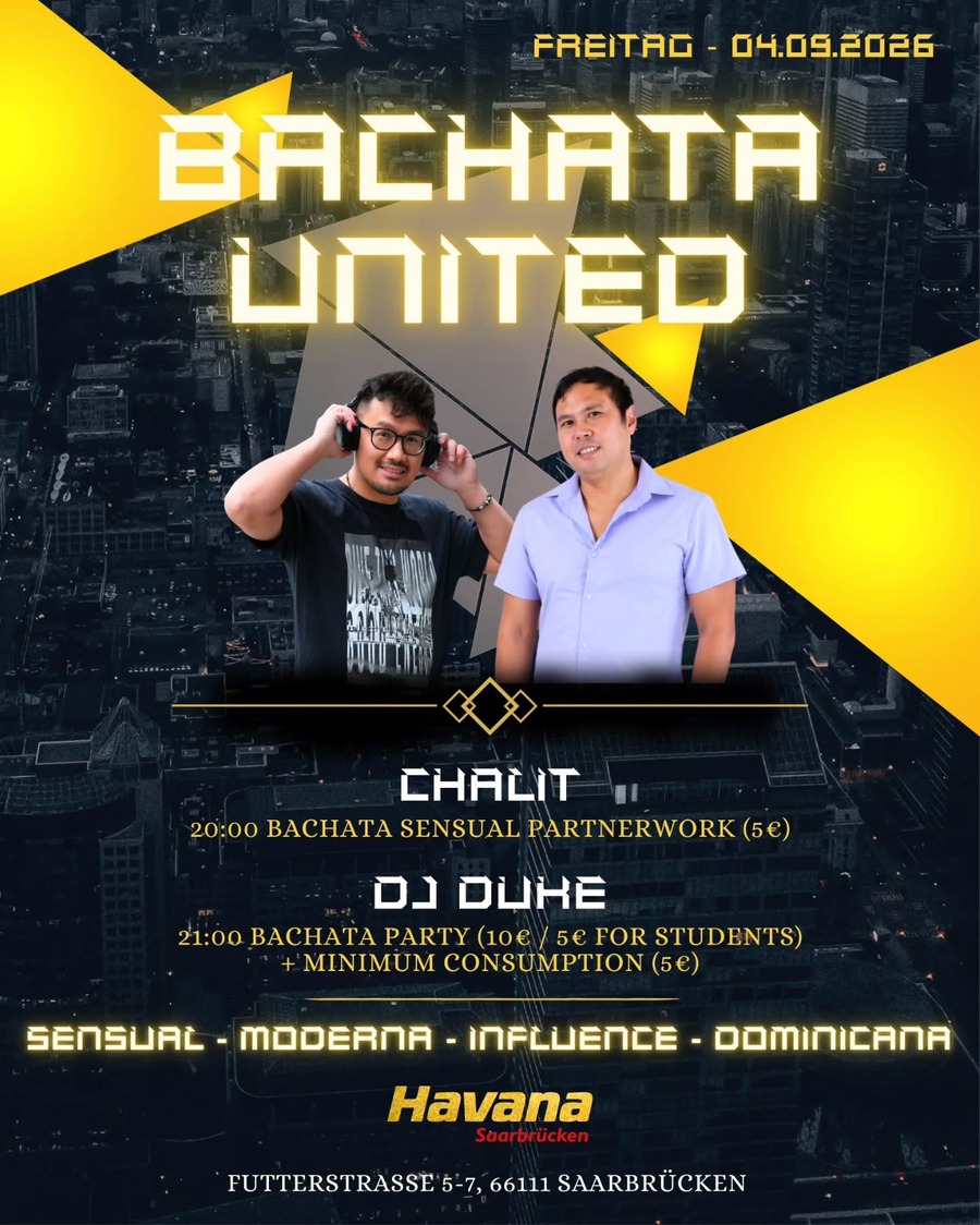 Flyer von Bachata United #5