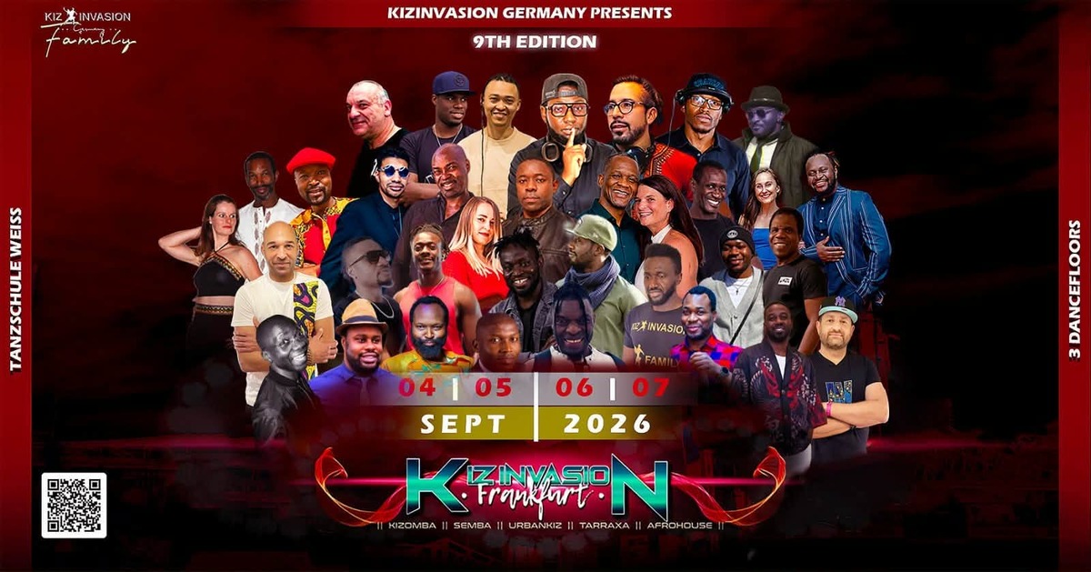 Flyer de KizInvasion Frankfurt 9th Edition