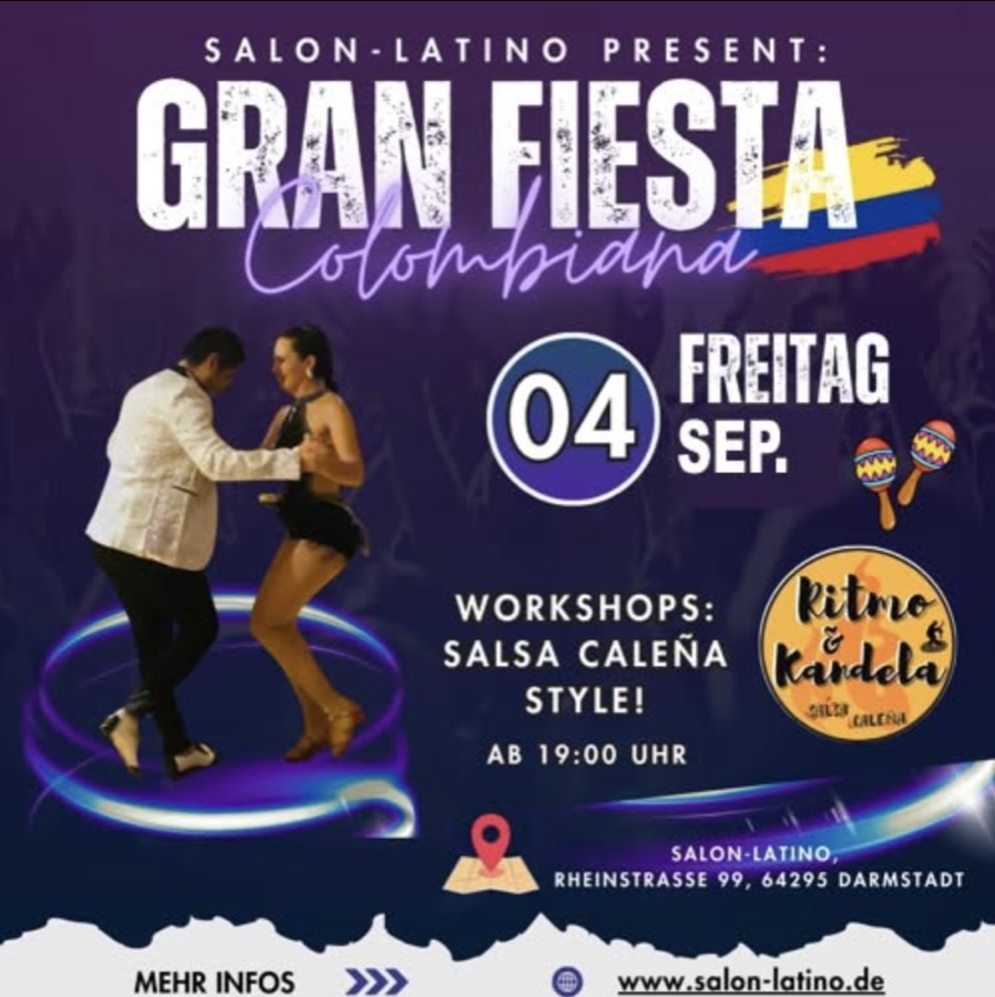 Latin Party ★ Gran Fiesta Colombia ★ flyer