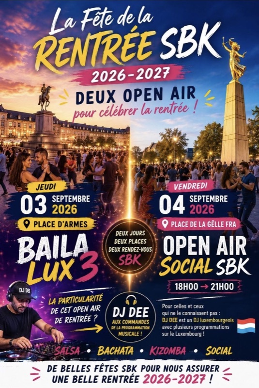 Flyer von Open Air Social SBK