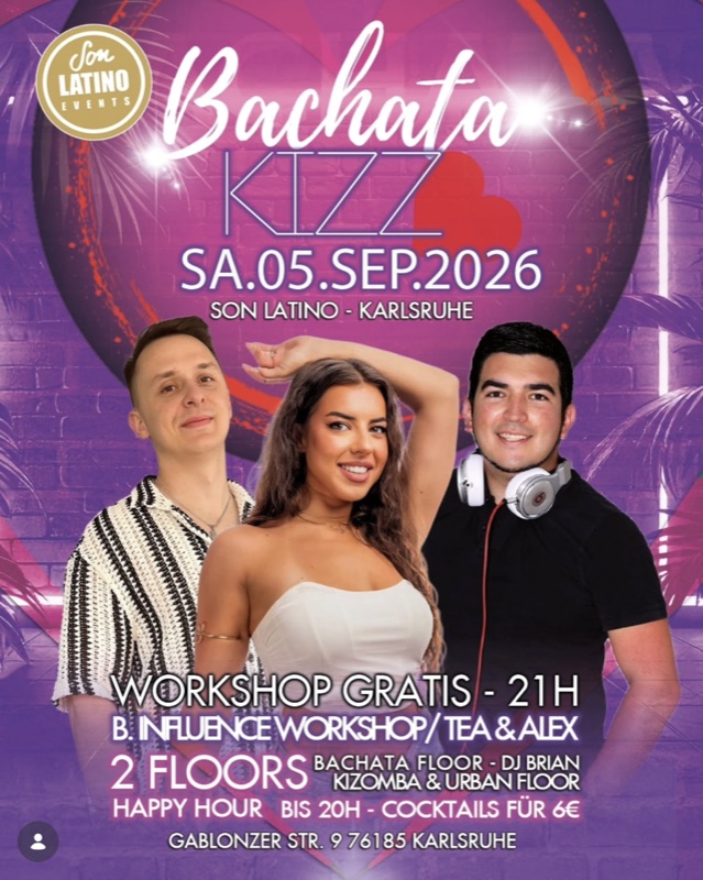 Flyer von Bachata Kizz