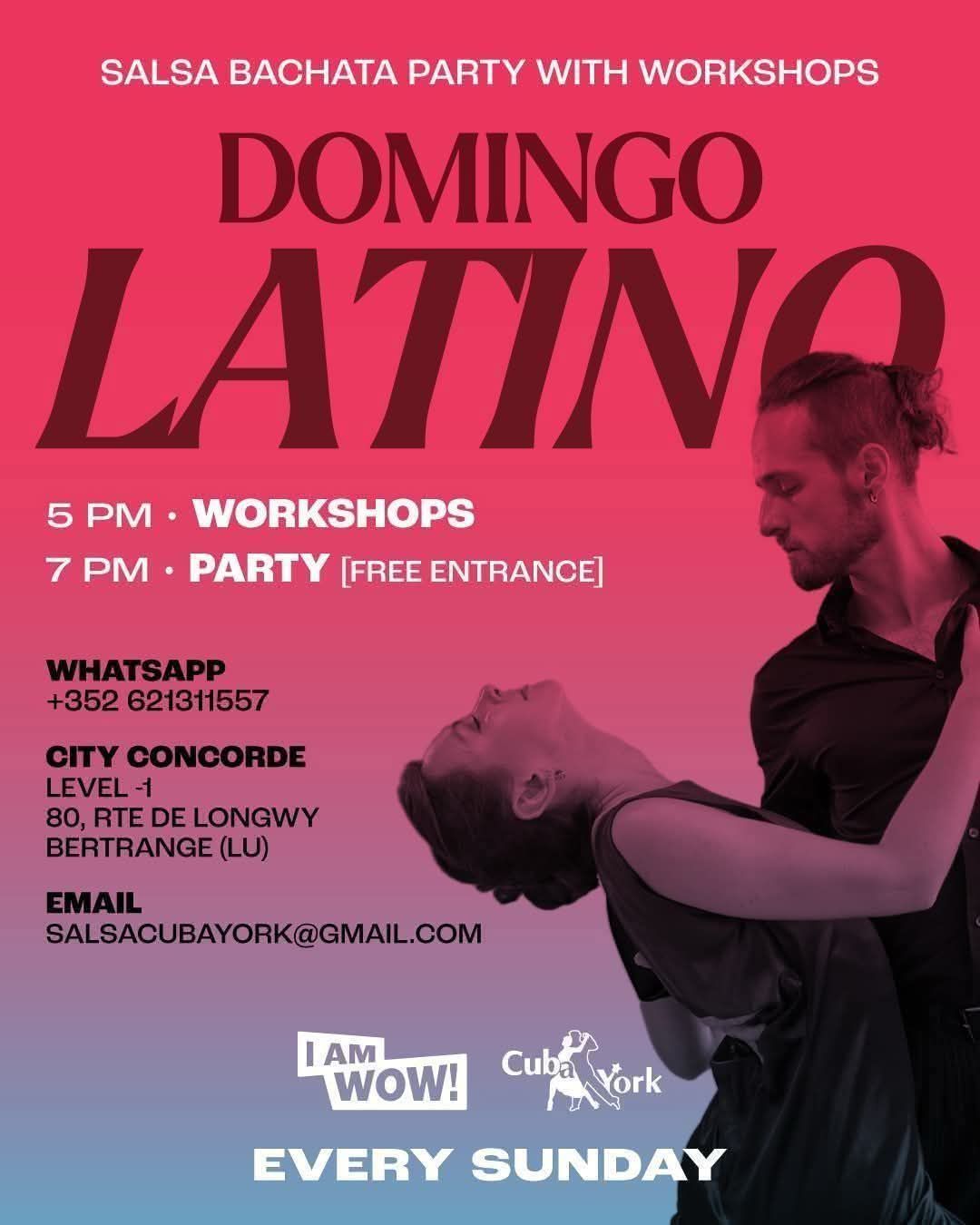 Flyer von Domingo Latino