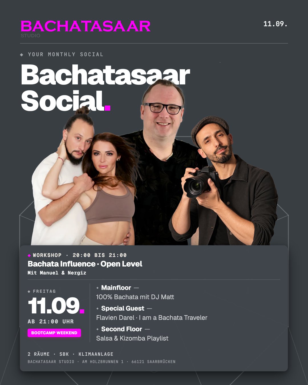 Flyer von Bachatasaar Social
